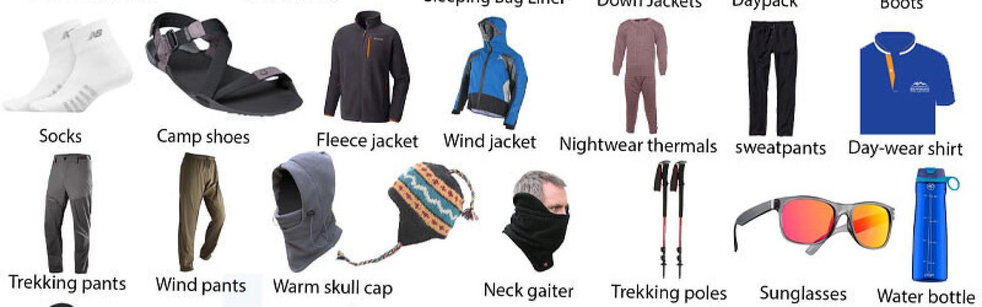 Annapurna Base Camp Trekking Gear and Equipment recommendations